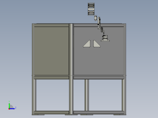 转轮转轮抓取机械手-b左视缩略图