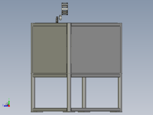 转轮转轮抓取机械手-b右视缩略图