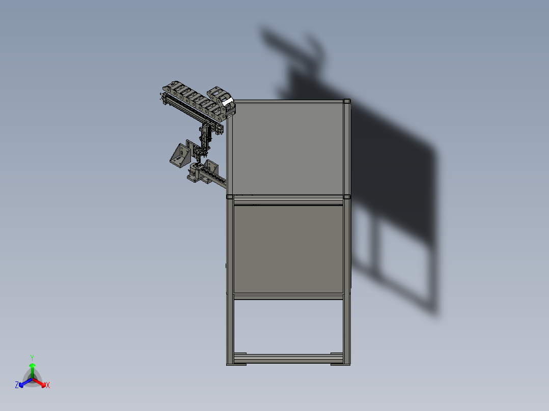 转轮转轮抓取机械手-b正等轴测图
