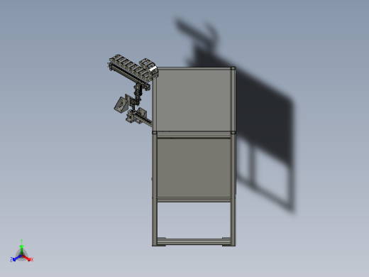 转轮转轮抓取机械手-b正等轴测缩略图