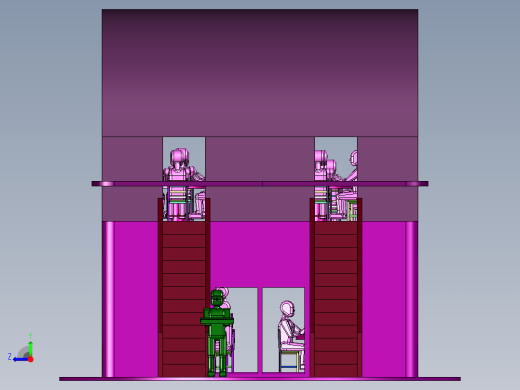 双层景观餐饮船右视缩略图