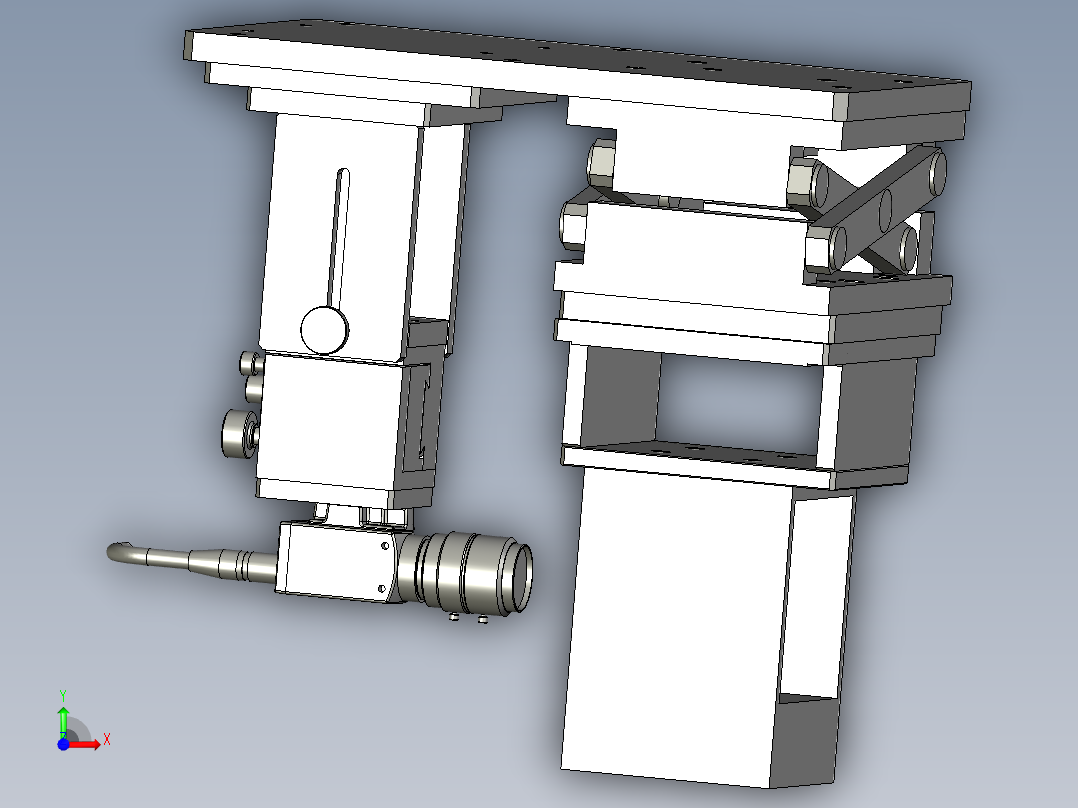侧CCD模组前视图
