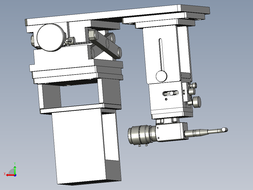 侧CCD模组后视图