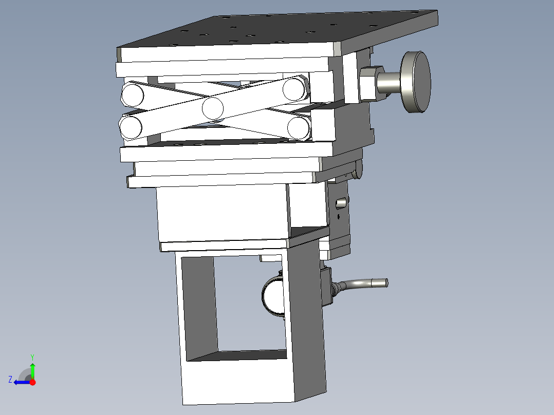 侧CCD模组右视图