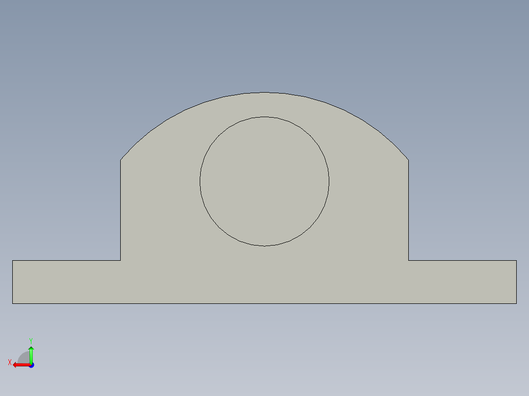 插销锁(长信SW406)后视图