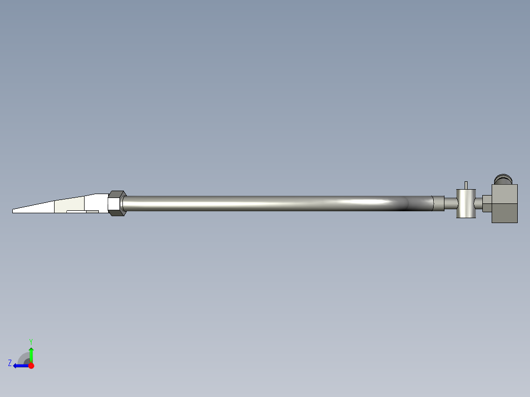 蛇形管组件1右视图