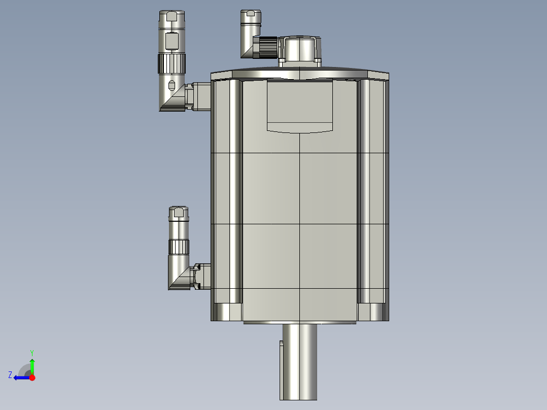 sakc1FL6092-1AC61-2LB1伺服电机STP右视图