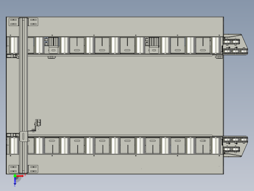 入库旋转台组合俯视缩略图