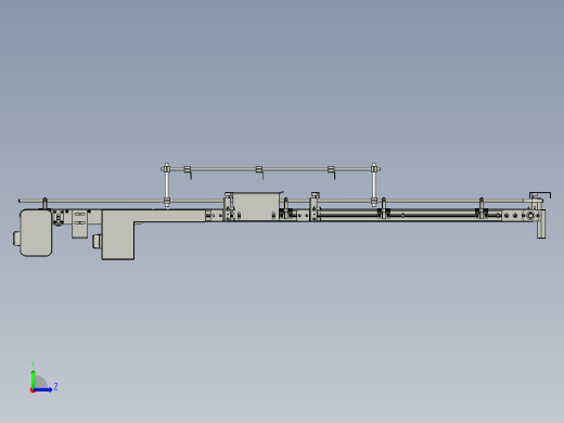1806JSL01-03-00美国饼干项目饼干装托皮带输送线左视缩略图