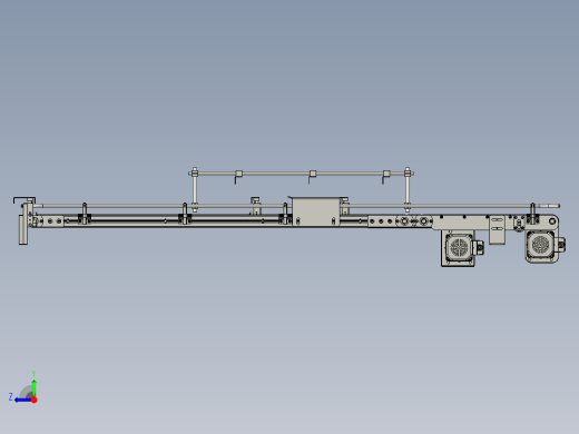 1806JSL01-03-00美国饼干项目饼干装托皮带输送线右视缩略图
