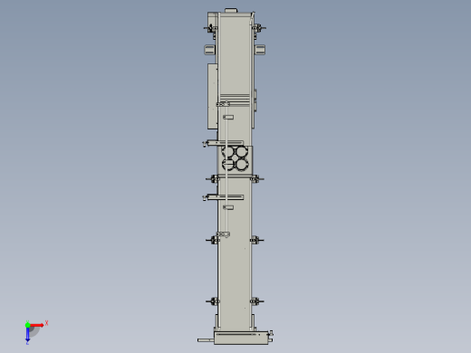 1806JSL01-03-00美国饼干项目饼干装托皮带输送线俯视缩略图