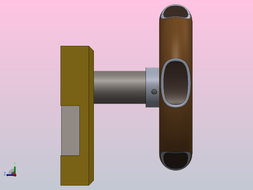 钥匙锁手轮锁右视缩略图