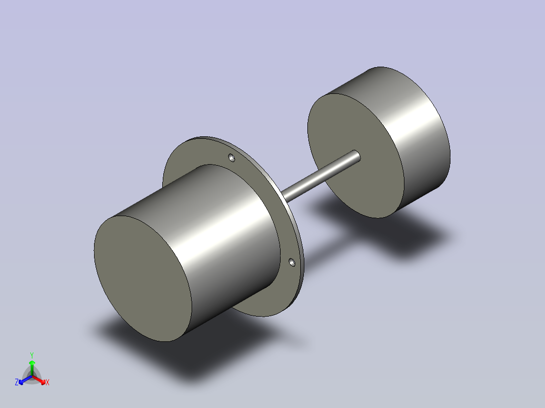 CY076L耐高温马达配风轮主视图