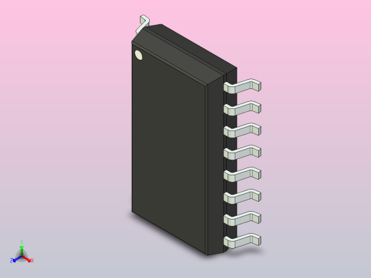 106x SOIC 封装（小外形集成电路）SOIC127P780X210-16N