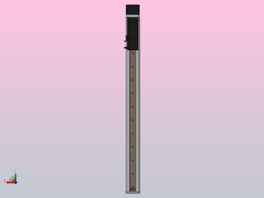 DMS30-DCR丝杆模组直线滑台（电机下折）[DMS30-L01S300-YS30-C2D-DCR-P5]后视缩略图
