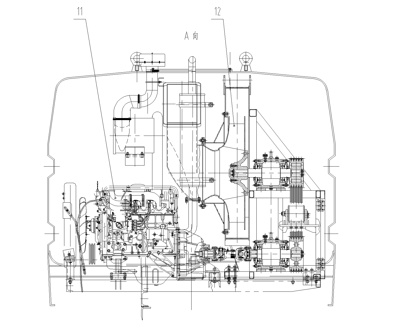 5070TSL3QL.00 扫路车总图