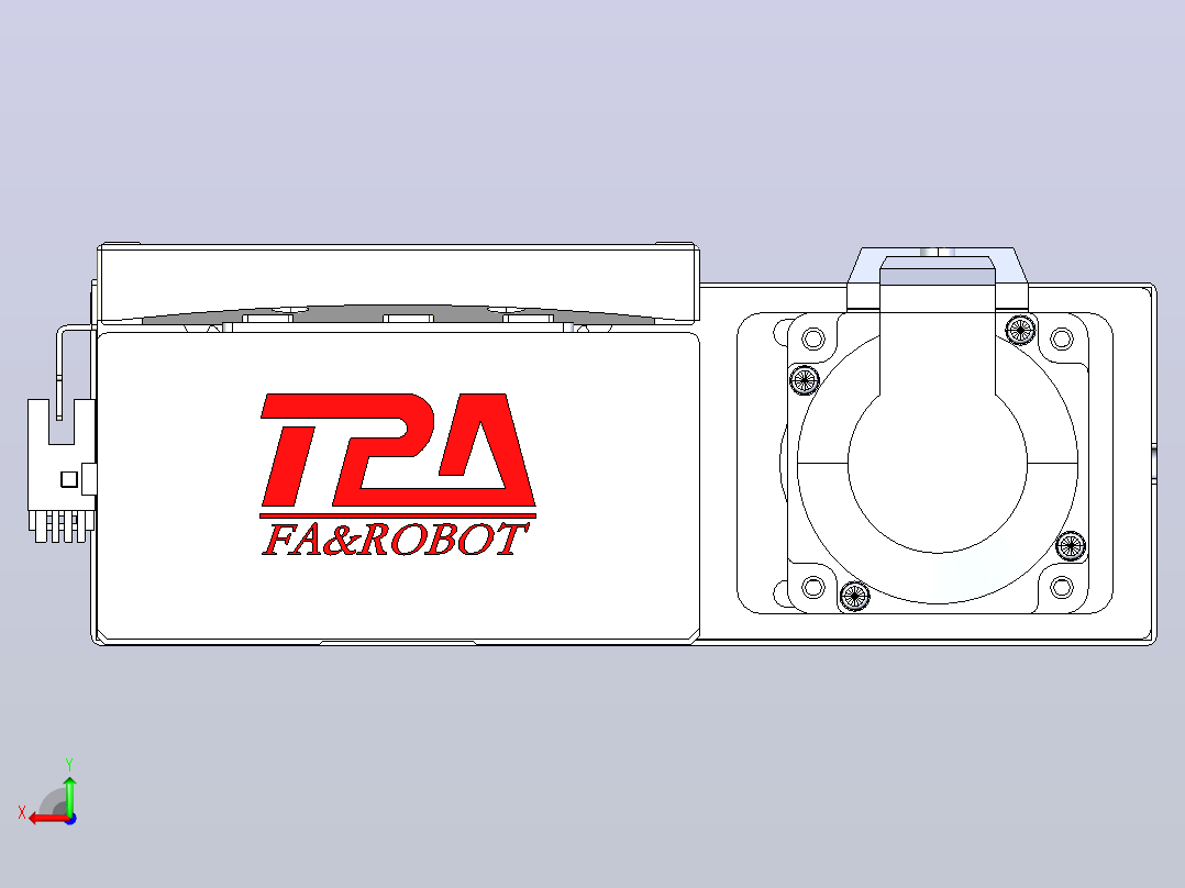 滚珠丝杠直线轴带导轨全封闭TPA-HCR-120D-1610C-L700-ML-C-P40-N3后视图