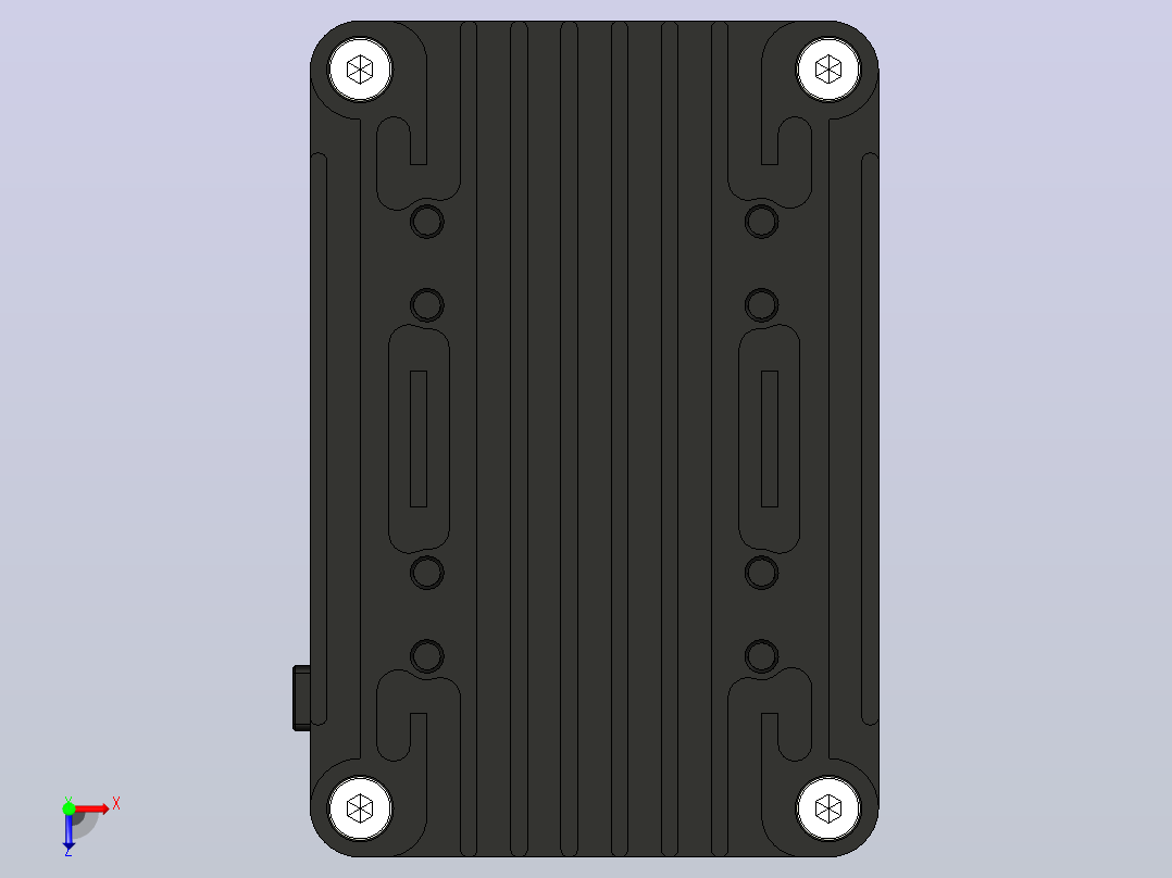 Foxeer Reaper Extreme 3.3G 4W 16通道 vtx俯视图
