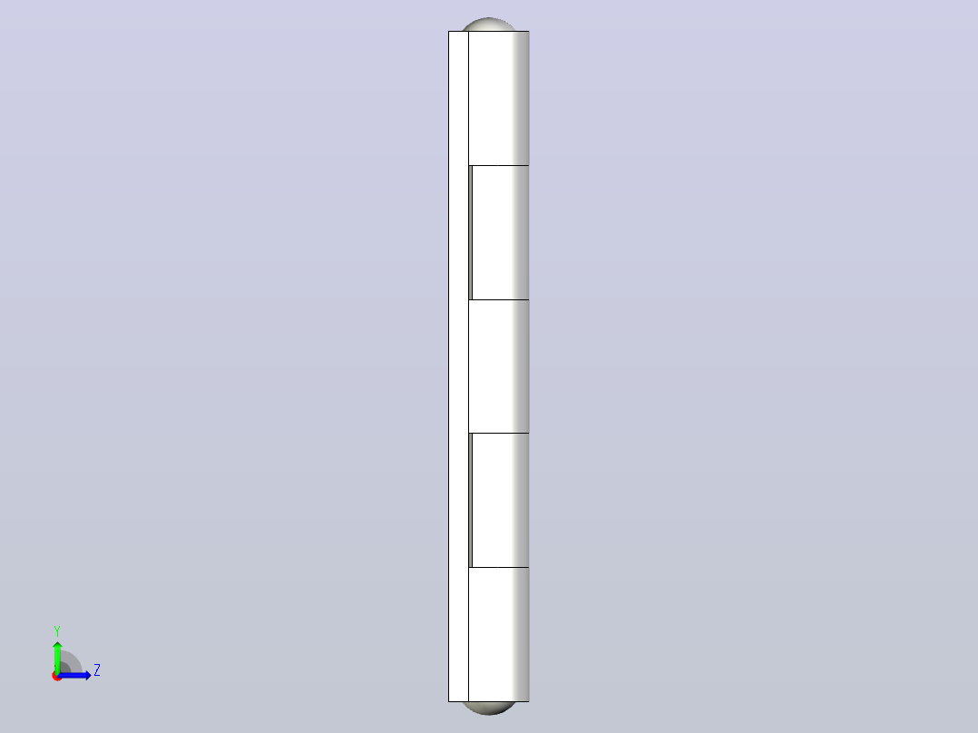 GN 1362-NI-100-100-A-GN1362合页左视图