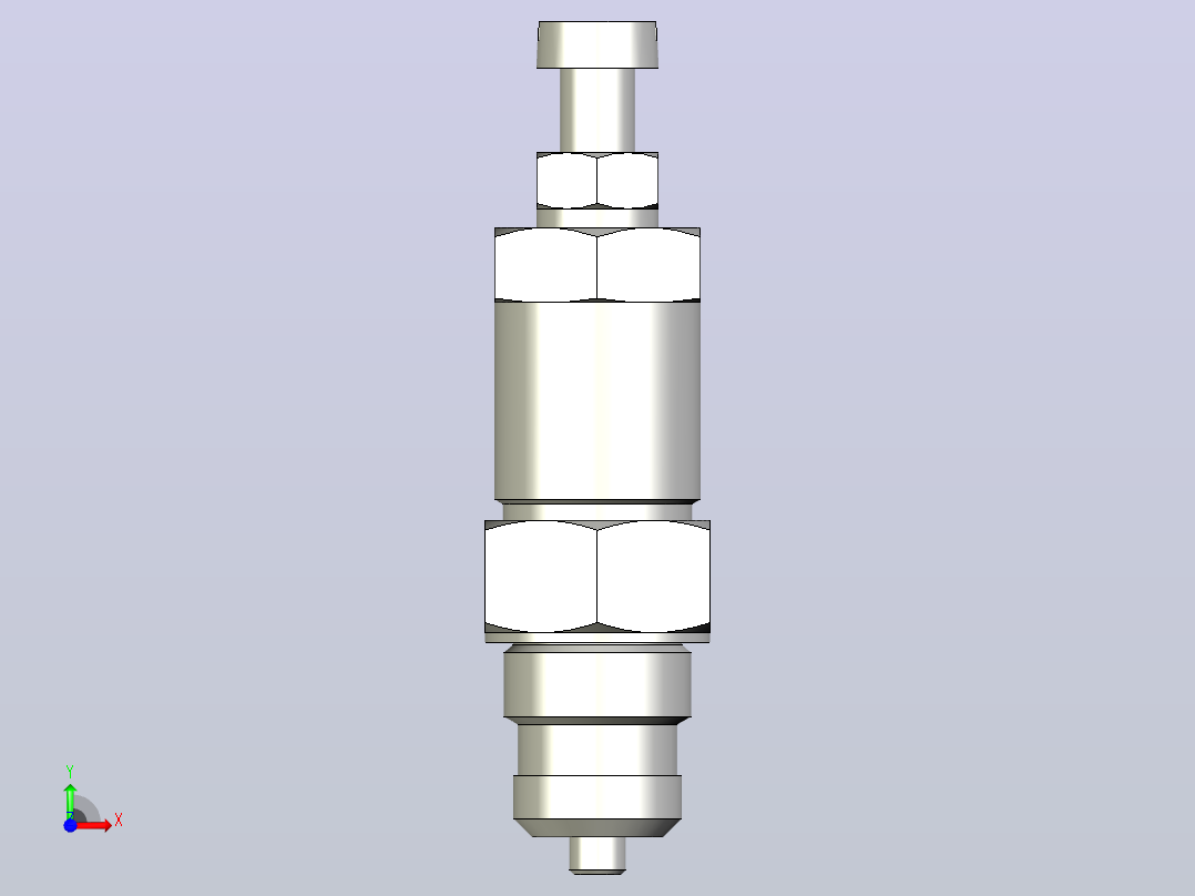 哈威TÜV 型泄压阀 CMVX 2 F-8前视图
