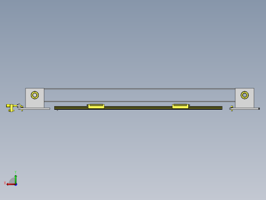 重型工件的横移机构后视缩略图