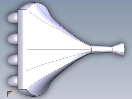 方程式赛车发动机进气系统设计与分析(CATIA+说明书)俯视缩略图