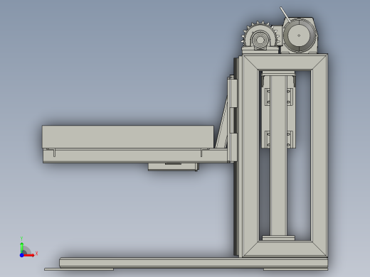 电动升降机前视缩略图