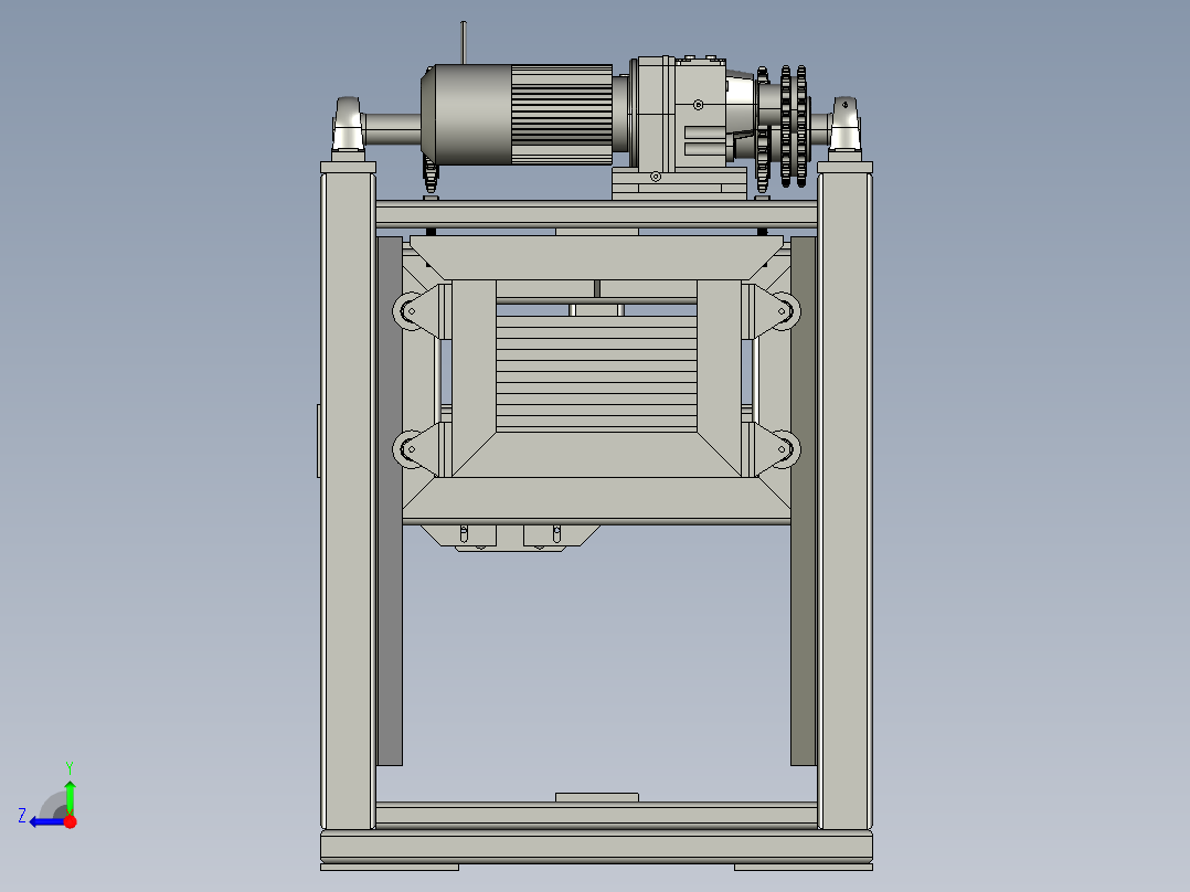 电动升降机右视图