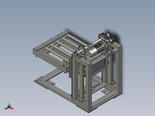电动升降机正等轴测缩略图