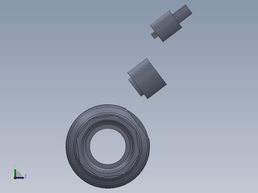 煤气表管道用球阀左视缩略图
