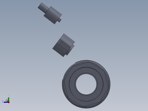 煤气表管道用球阀右视缩略图