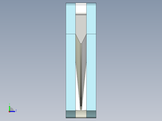 战术直刀3d模型左视缩略图