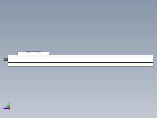 Toyo东佑达直线模组-ECH10-500輔助軸右视缩略图