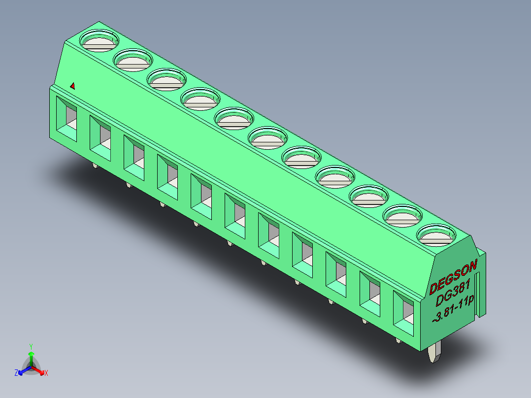 DG381-3.81-11P-14-00AH主视图