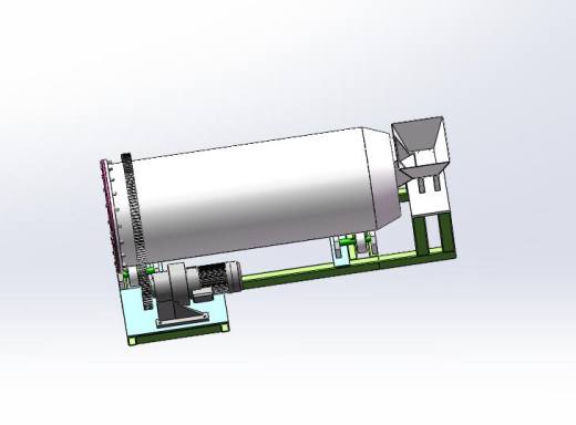 Q193-大豆滚筒清选机传动结构设计【三维SolidWorks】缩略图
