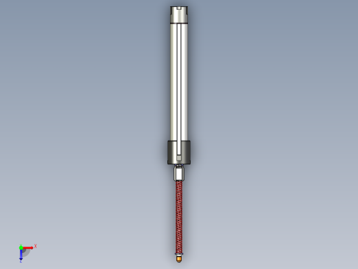 NOVOTECHNIK直线位移传感器TEX 系列 复位弹簧俯视缩略图