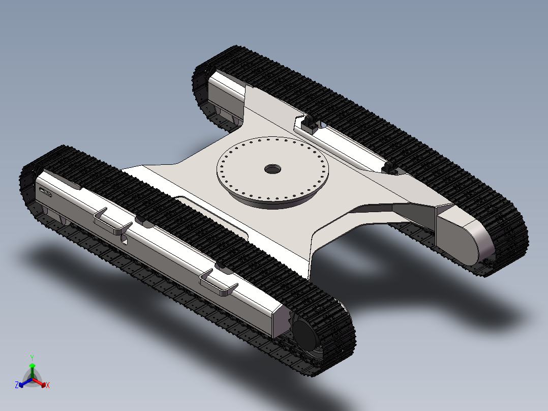 15吨履带底盘==200246==25正等轴测图