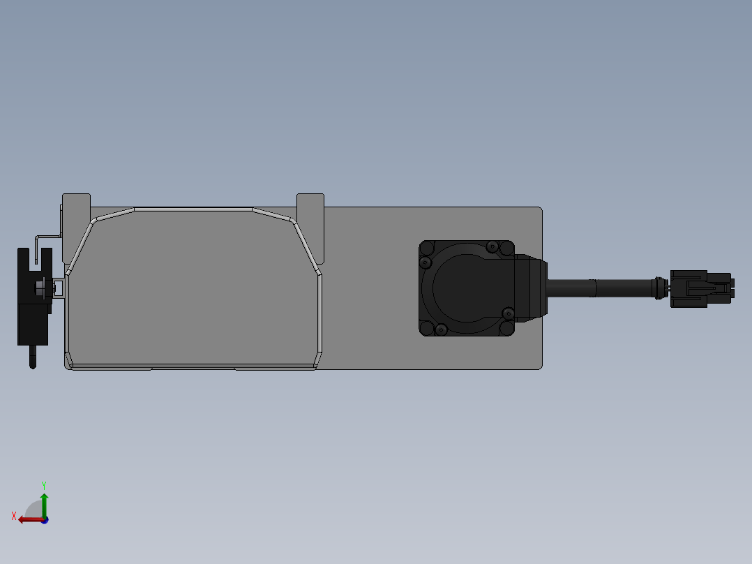 精密模组MY120-T10-600L-BR-P10B-C4-C后视图