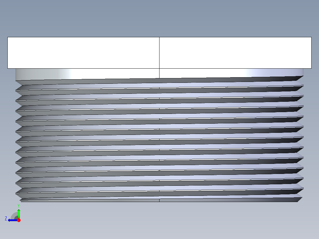 聚氯乙烯配件22-Sch80_Plug_MPT_850-030_3in右视图