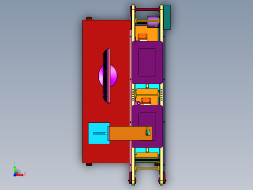 某种托盘件自动化检测机前视缩略图