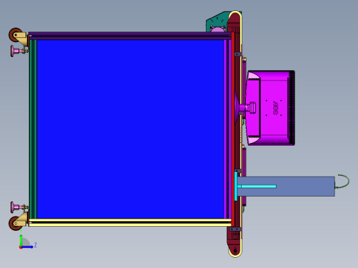 某种托盘件自动化检测机左视缩略图