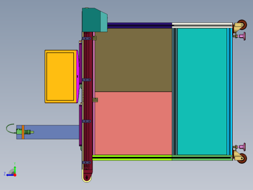 某种托盘件自动化检测机右视缩略图