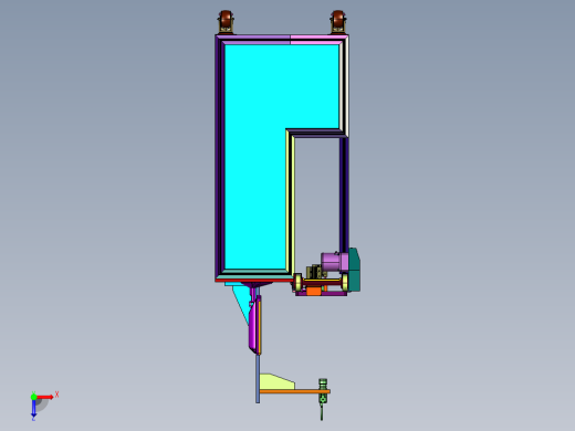 某种托盘件自动化检测机俯视缩略图