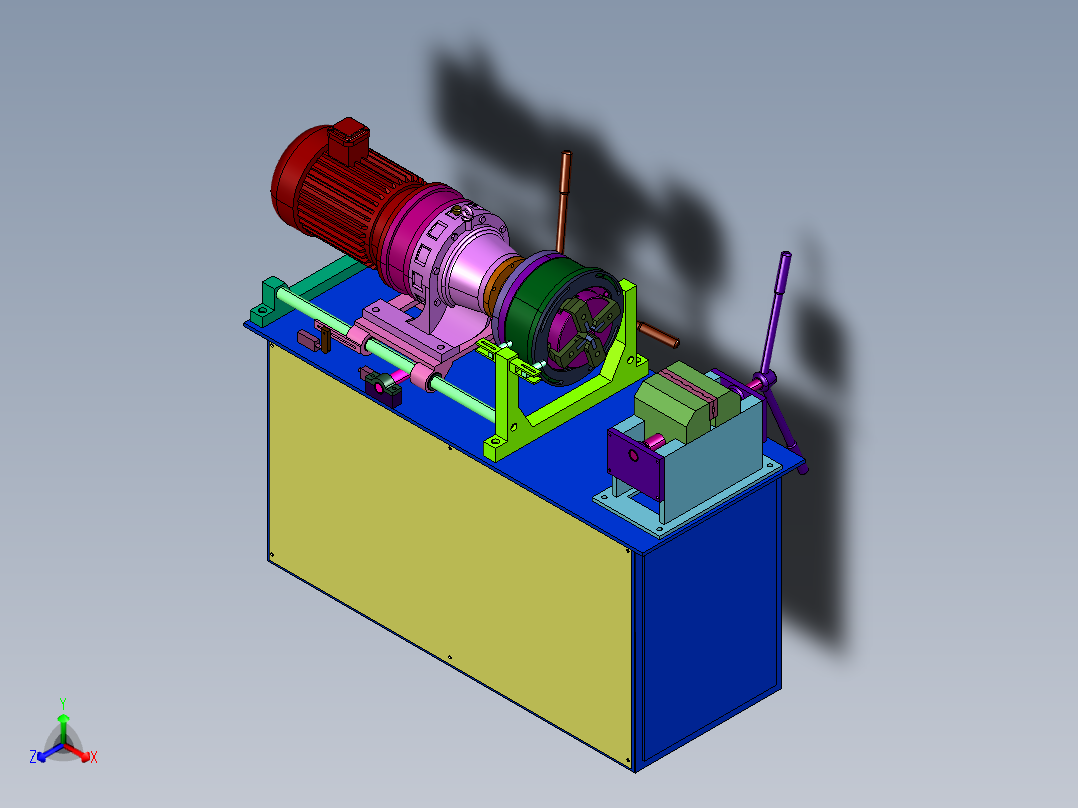 剥肋滚轧直螺纹机