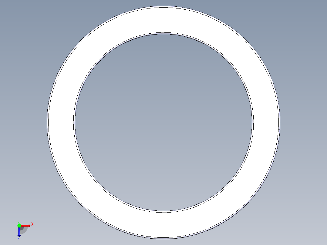 平面推力球轴承51122俯视图