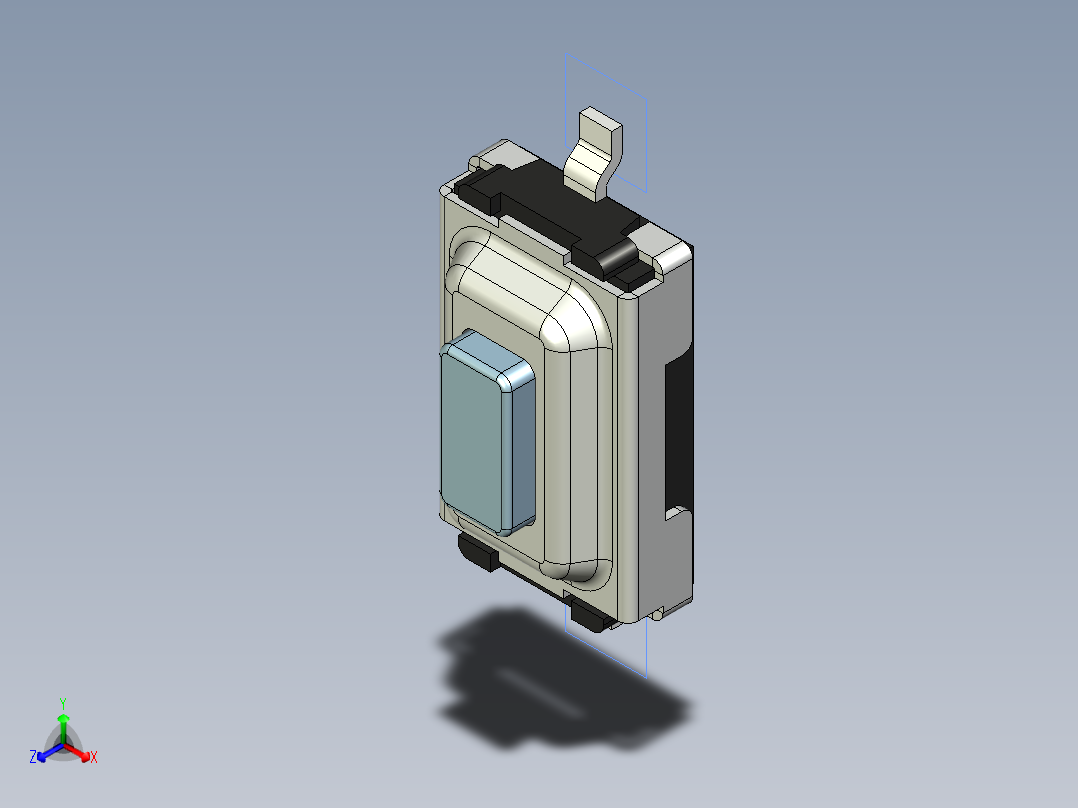 开关继电器保护 SM-RS-282G05A3-SM_RT正等轴测图