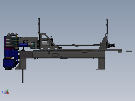 自动化数控折弯机右视缩略图