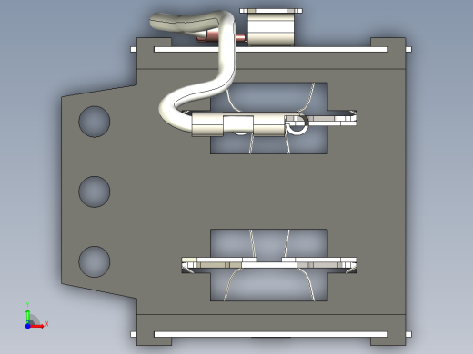 加热器240mm 2500w前视缩略图