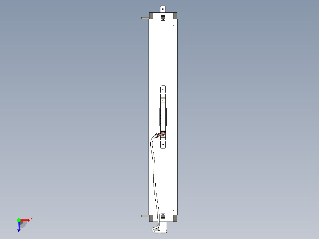 加热器240mm 2500w俯视图
