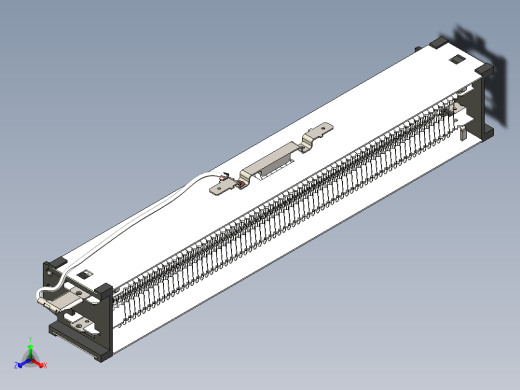 加热器240mm 2500w正等轴测缩略图